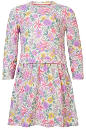 Noppies Kids Girls Dress Ellaville Long Sleeve All Over Print