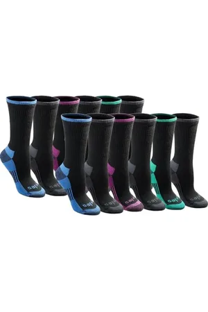 Dickies Damen Dri-tech Essential Moisture Control Crew, Available in S-XL (6, Pairs) Socken, , Medium (12er Pack)
