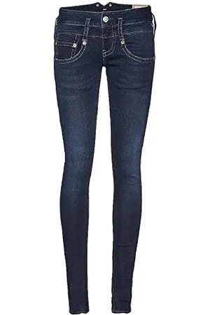 Herrlicher Damen Pitch Slim Reused Denim Jeans, , W26/L32