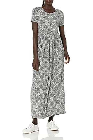 Amazon Damen Ärmelloses Tailliertes Maxikleid (Erhältlich In Übergröße), , XXL