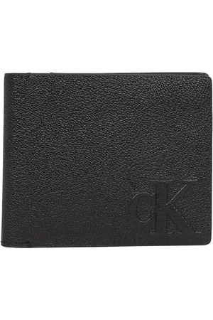 Calvin Klein Jeans LOGO EMBOSS BIFOLD W/COIN Zweifach Faltbrieftasche Herren, , OS