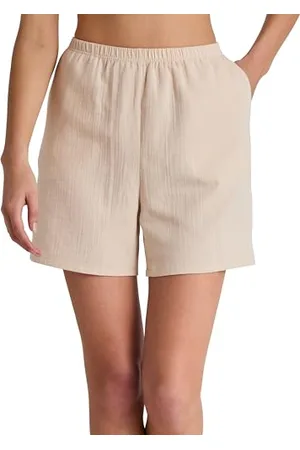 Calida Favourites Shorts Damen, aus Baumwolle, weich, pflegeleicht, elastischer Hosenbund, seitliche Eingrifftaschen