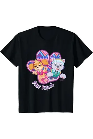 Paw Patrol Kinder - Everest Skye Pfote T-Shirt