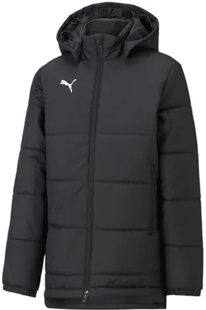 PUMA Unisex Baby Bench Jacket Jr Jacke, Schwarz, W, 164