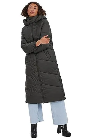 VERO MODA Damen Steppmantel VMUppsala Long Coat 10270145 S