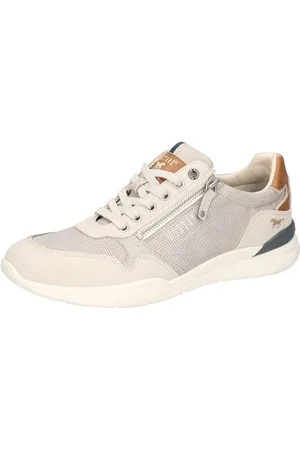 Mustang Herren 4138-309 Sneaker, Ivory, 43 EU
