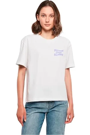miss tee Damen T-Shirt 100% Baumwolle L