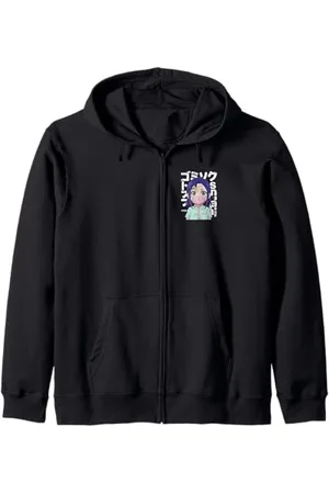 NineBlack Vintage Japanische Anime Girl Style 08 Kapuzenjacke