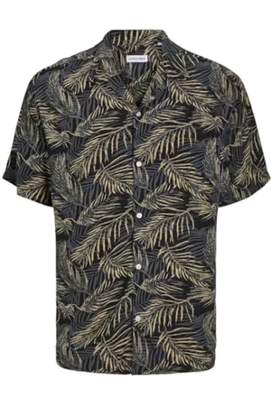 JACK & JONES JJEJEFF Tropical AOP Resort Shirt SS SN
