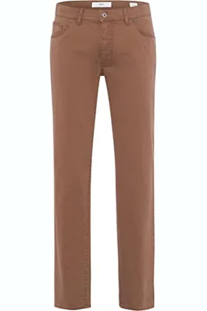 Brax Herren Style Cadiz Five-Pocket Marathon-Qualität Hose, Tobacco, 42W / 36L