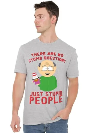 South Park Unisex No Stupid Questions T-Shirt, , 5XL