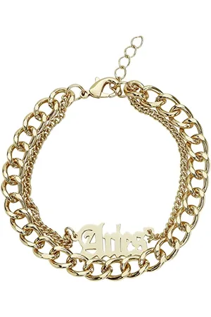Urban classics Unisex Fußkettchen Zodiac Golden Anklet, Farbe , Größe L/XL