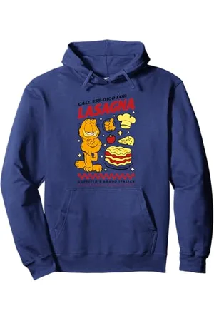 Garfield Lasagne Katze Pullover Hoodie