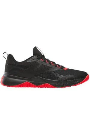 Reebok Herren NFX Trainer Sneaker, Black/Energy RED/FTWR White, 40.5 EU