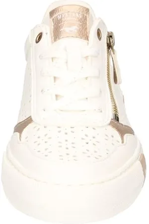 Mustang Damen 1353-310 Sneaker, Ice/Gold, 39 EU