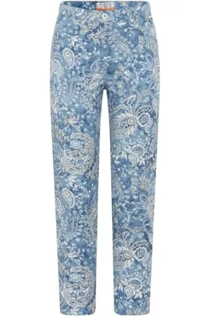 Brax Luca 6/8 Summer Paisley 6/8 5-Pocket