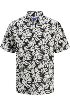 JACK & JONES Jorjoshua Split AOP Shirt Ss Pls