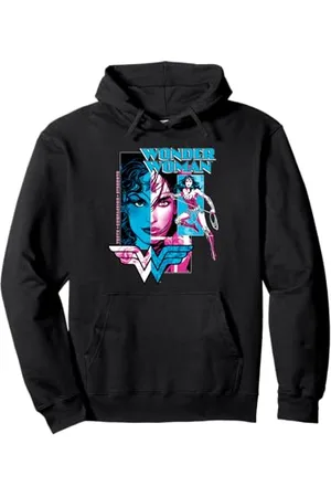 DC Comics Originals DC Wonder Woman: Wahrheit, Stärke, Mitgefühl, Held, Macht, Vintage-Stil Pullover Hoodie