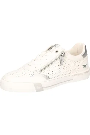 Mustang Damen 1353-310 Sneaker, Ice/Silber, 39 EU