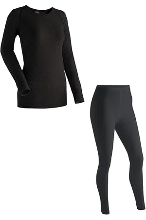 Maier Sports Lena, Damen Wäsche-Set, Hochwertiges Wäsche-Set für kalte Wintertage beim Skifahren oder eisige Wandertouren, dryprotec Technologie, Atmungsaktiv, , XS