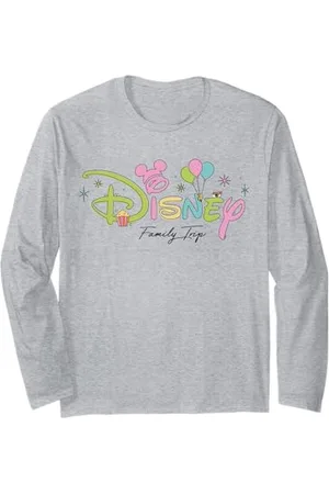 Disney Family Trip Celebration Logo Birthday Vacation Langarmshirt