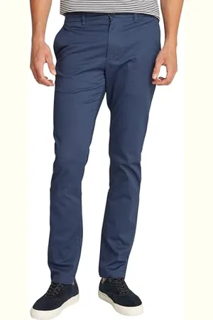 Tommy Hilfiger Herren Chino Hose Bleecker Printed Structure Slim Fit, , 32W/38L