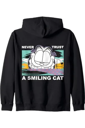 Garfield Traue niemals einer lächelnden Katze Kapuzenjacke