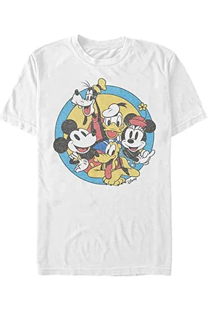 Disney Unisex Mickey Original Buddies Organic Short Sleeve T-shirt, , S