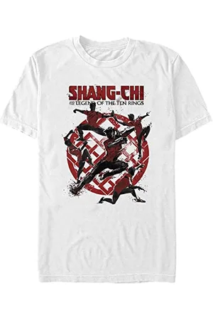 Marvel Unisex Shang-chi Crane Fist Empi Kata Organic Short Sleeve T-shirt, , XXL