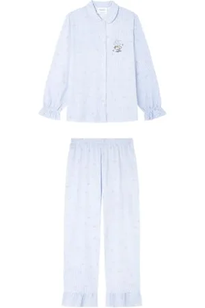 Women secret Damen Long Pyjama Multilicense Lucky Love Snoopy Pyjamas, , 42