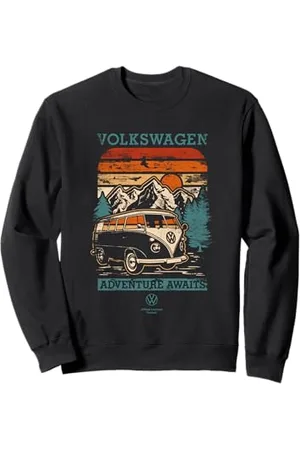 Volkswagen Adventure Awaits Typ 2 T1 Campervan Sweatshirt