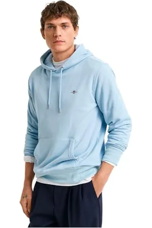 GANT Herren REG Shield Hoodie Kapuzenpullover, , 62
