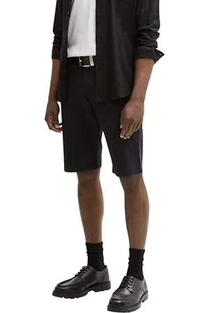 TOM TAILOR Shorts mit Kordelzug, Black, XL