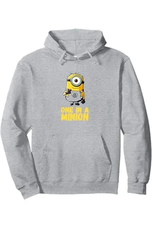 Minions Despicable Me Carl Transparent Trousers In A Minion Pullover Hoodie