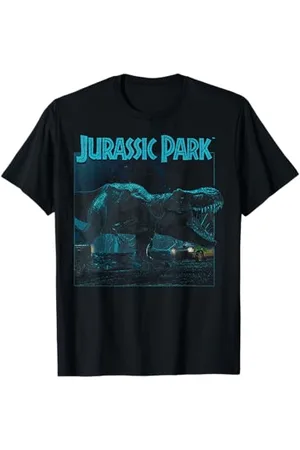 Jurassic Park T-Rex Roar-Porträt T-Shirt