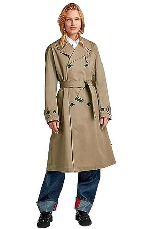 G-Star RAW Damen High Trenchcoat, , L