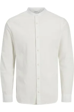 JACK & JONES Herren Jjebreeze Band Shirt Sn Pls Langarmhemd, , 4XL Große Größen EU