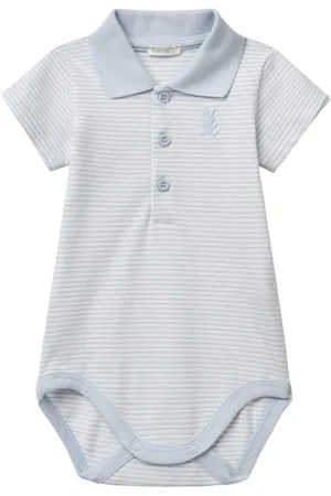 Benetton Unisex Baby Body M/M 32tdab00l Strampler für Jungen und Mädchen, , 80