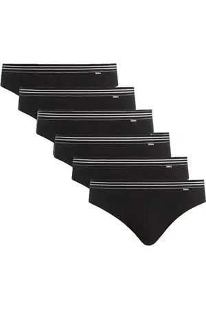 Dim Slip Eco Baumwolle Stretch Multipack Herren x6, Black, L