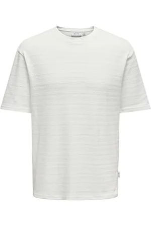 Only & Sons Herren ONSGIVO REG 12 SS Crew Knit NOOS T-Shirt, , M