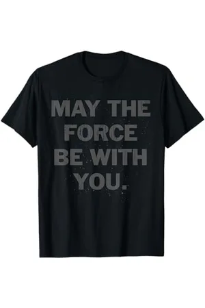 STAR WARS Simple May The Force Be With You Grafik-T-Shirt T-Shirt