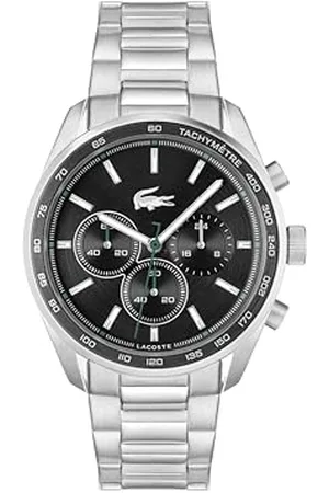 Lacoste Chronograph Quarz Uhr für Herren Kollektion Boston mit Edelstahlarmband - 2011347