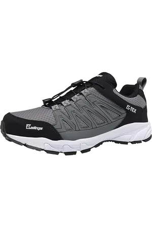 KASTINGER Unisex FS-AHRNSPITZ Low KTX Wanderschuh, Steel Grey/Jet Black, 38 EU
