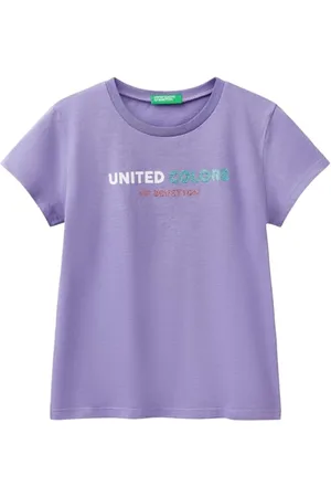 Benetton Mädchen 3i1xc10mz T-Shirt, , 170 cm