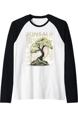 RTUZ Hip Hop Y2K Vintage Hipster Edgy Urban Streetwear Bonsai Raglan