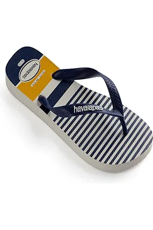 Havaianas – Top Nautical, bequeme, leichte und vielseitige Flip-Flops, Design im Marinestil, breite Riemen, Herren