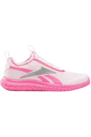 Reebok Jungen Mädchen Rush Runner Slip-ON Sneaker, FROSTEDBERRY/TRUEPINK/FROSTEDBERRY, 24.5 EU