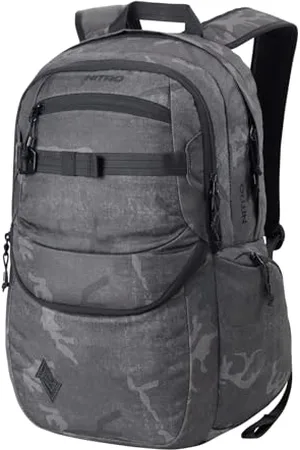 Nitro Future Hero Rucksack Schulrucksack mit Organizer Schoolbag Daypack mit 17 Zoll Laptopfach