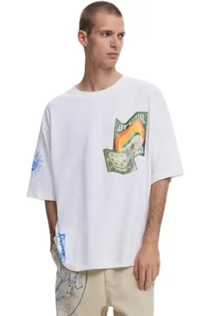 Desigual Herren Ts_Kiko T-Shirt, , Large