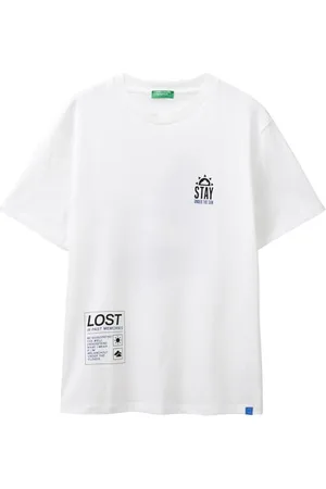 Benetton Herren 3i1xu108z T-Shirt, , XL